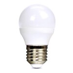 Solight LED žárovka miniglobe 4W E27 3000K 310lm