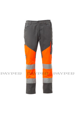 Letní pracovní kalhoty Payper WORKING SUMMER Barva: Oranžová Fluo/ S, Velikost: XS (S00442P10202017XS)