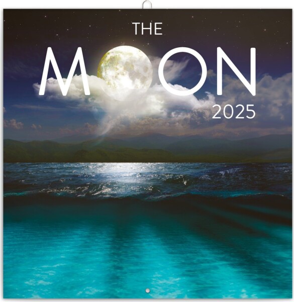 Poznámkový kalendář Měsíc 2025, 30 30 cm