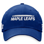 Fanatics Pánská kšiltovka Toronto Maple Leafs Authentic Pro Game & Train Unstr Adj Blue Cobalt