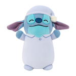 SQUISHMALLOWS Hugmees Disney Stitch v pyžamu, 25 cm