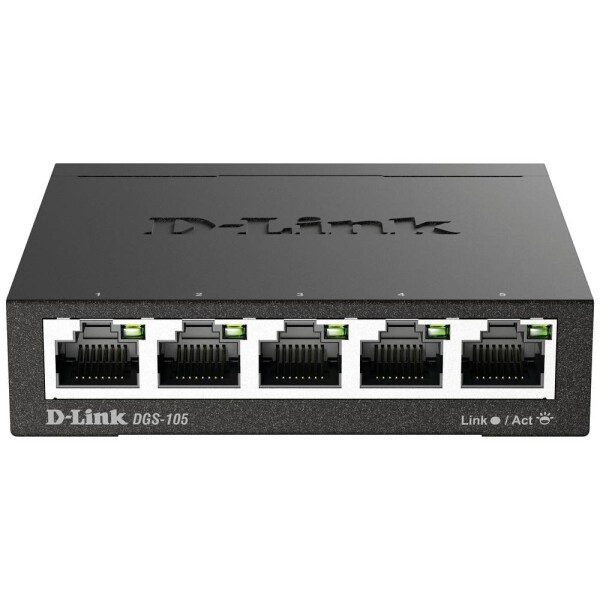 D-Link DGS-105/E DGS-105 síťový switch 5 portů 1 GBit/s