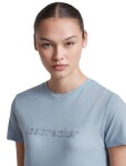 ICEBREAKER Wmns Merino 150 Tech Lite SS Tee IBStitchlin, Zinc Blue velikost: L