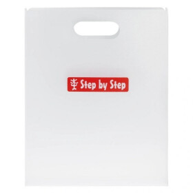 Desky na sešity Step by Step, průhledné