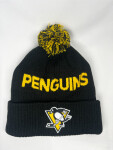 Outerstuff Dětská Zimní Čepice Pittsburgh Penguins Cufed Knit With Pom