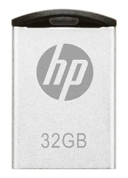 HP v222w 32GB stříbrná / Flash disk / USB 2.0 / 14 MB/s čtení / 4 MB/s zápis (HPFD222W-32)
