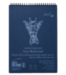 SM.LT Šedý skicák Grey SMLT A5 180 g, 20 listů