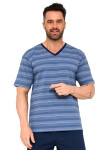 Pyžamo Cornette Various 330/51 kr/r 3XL-5XL džínovina 4XL