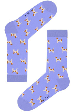 Dámské ponožky John Frank WJFLSFUN64 uni Purple