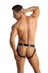 Pánské slipy otevřené Electro jock strap - Anais L černá