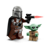 LEGO LEGO® Star Wars™ 75436 Mandalorian a Grogu a spídrová motorka