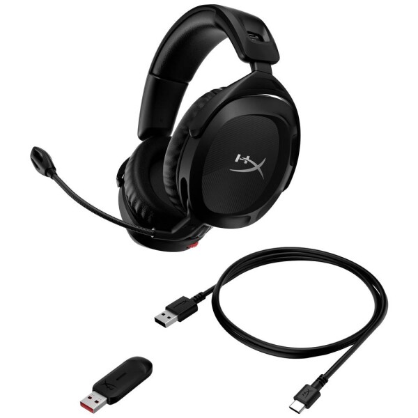 HyperX Cloud Stinger 2 Wireless Sluchátka Over Ear bezdrátová stereo černá Gaming