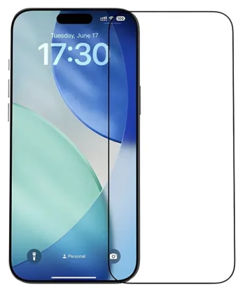 Devia Van Series Crystal Diamond černý rámeček / Ochranné sklo / Apple iPhone 17 Pro Max (6942297132641)
