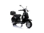 Mamido Dětský elektrický skútr Vespa černá