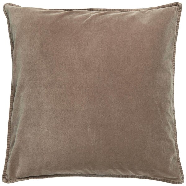 Ib Laursen Sametový povlak na polštář Burned Rose 52×52 cm, růžová barva, textil