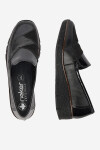 Polobotky Rieker 53785-00 Přírodní kůže (useň) - Lícová