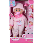 Panenka Laura 38 cm s lahvičkou a se zvuky