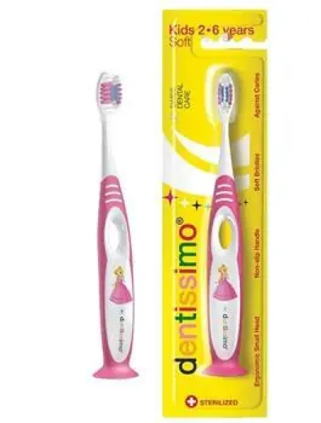 Dentissimo Kids 2-6 / Zubní kartáček / měkký