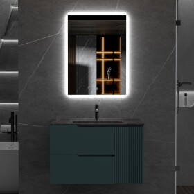 Erga Ava, LED zrcadlo 60x80cm, 2185 lm, 6500K, přední/zadní osvětlení, ERG-V01-120-6080-00