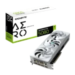 GIGABYTE GeForce RTX 5080 AERO OC SFF 16GB / 2730MHz / 16GB GDDR7 / 256-bit / 1x HDMI + 3x DP / 850W (16) (GV-N5080AERO OC-16GD)