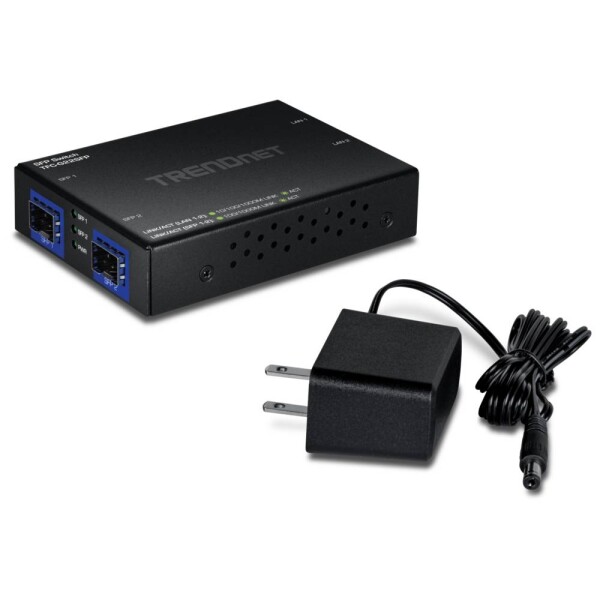 TrendNet TFC-G22SFP Trendnet TFC-G22SFP, Unmanaged, Gigabit Ethernet (10/100/1000), Vollduplex síťový switch