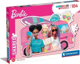 Clementoni Obrysové PUZZLE Barbie na výletě