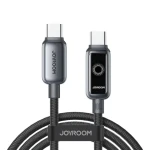 Joyroom S-A55 StarFlight Nabíjecí kabel USB-C (M) - USB-C (M) 100W 1.2m černá (6956116767860)