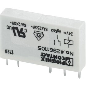 Phoenix Contact REL-MR- 24DC/21AU, 2961121 relé do DPS, monostabilní, 1 cívka, 36 V/DC, 30 V/AC, 6 A, 1 ks