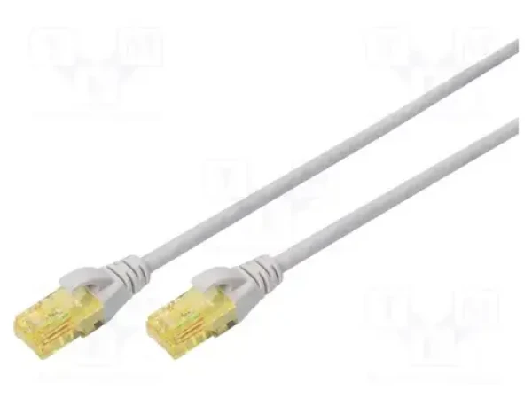 Digitus Cat6a U/UTP šedý 1m / Patch kabel / RJ45-RJ45 / AWG 26/7 / LSZH (DK-1613-A-010)