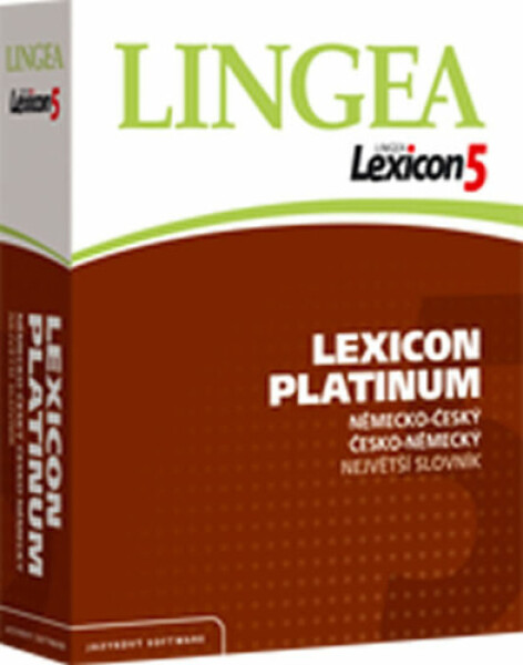 Německý slovník Lexxicon Platinum