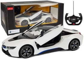 RASTAR RASTAR Auto na dálkové ovládání R/C BMW i8 1:14 bílé