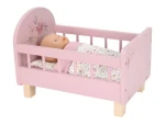 Little Dutch Postýlka pro panenky s peřinkou Pink