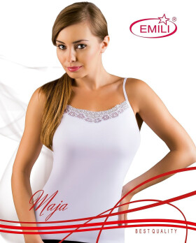 Černá dámská košilka Emili Maja S-XL Černá