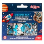 Dortisimo Cukrové zdobení Dekora Vesmír (3 x 23,3 g)