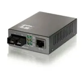 Level One FVT-0103TXFC PoE Converter 100TX to 100FX-SC Multimode (530063)