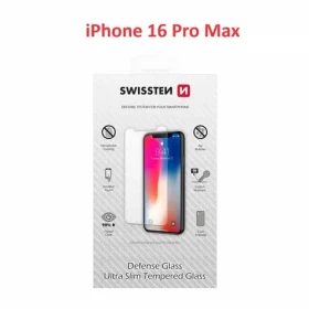 SWISSTEN Ochranné temperované sklo pro Apple iPhone 16 Pro Max (74517992)