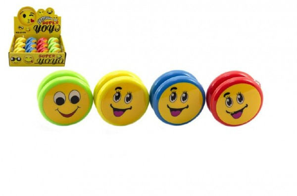 Jojo smajlík plast 6 cm