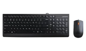 Lenovo 300 černá / Set klávesnice a myši / Drátový / US layout / 1600 DPI / USB-A (GX30M39606)