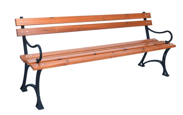 ROJA Parková lavice s područkami