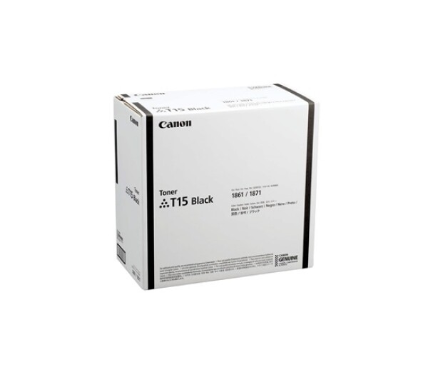 CANON TONER T15 černý pro i-SENSYS X 1861P, 1871P (42 000 str.) EDF_1050440