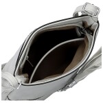 Stylová dámská koženková crossbody kabelka Betty, šedá