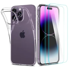 Pouzdro Spigen Crystal iPhone 14 Pro čiré