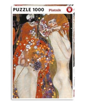 Puzzle Klimt: Vodní hadi 1000 dílků