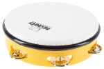 NINO Percussion NINO51Y ABS Tambourine 8” - Yellow