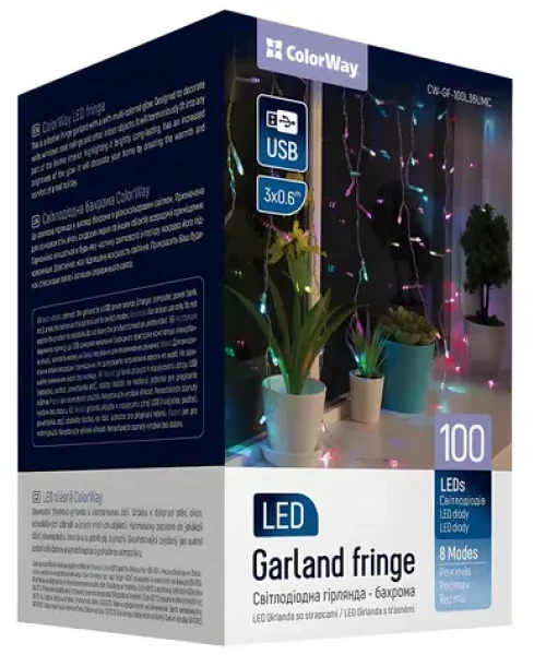 Colorway LED girlanda vícebarevná