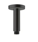 Hansgrohe Přívod od stropu 10 cm matná černá / Přívod od stropu / průměr 26 mm / závit G 1/2 (27804670)