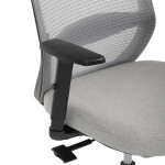 Kancelářská židle, synchronní mechanismus, šedá síťovina, KA-V3329 GREY