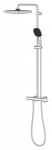 GROHE - Vitalio Comfort Sprchový set s termostatem, 25x25 cm, 2 proudy, chrom 26696001