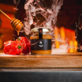 Habanero v medu: chutná jako ďas | Včelařství Domovina Hmotnost: 180 g
