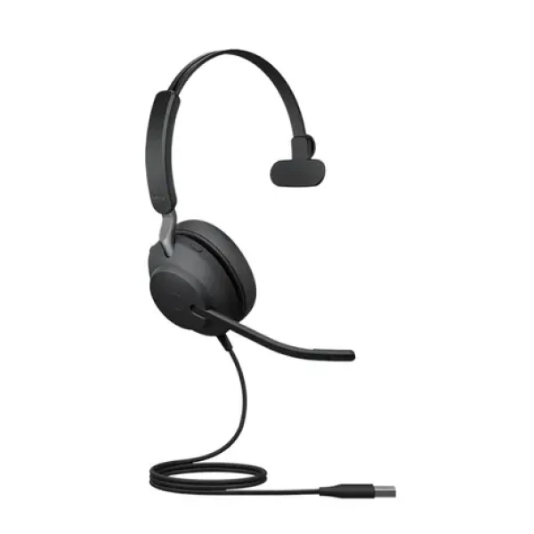 Jabra Evolve2 40 Mono UC USB-A černá / mono náhlavní souprava / mikrofon / USB-A (24089-889-999)
